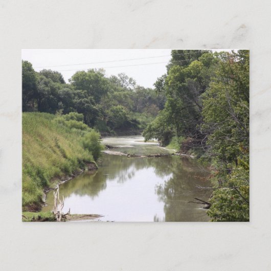 Riverview Postkarte (Vorderseite)