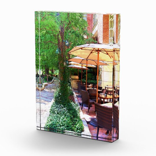 Riverwalk Cafe Akrylle Block (Rechts)