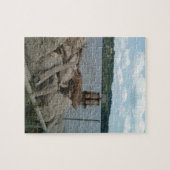 Riverwalk Dubuque Iowa Fluss Mississipi Puzzle (Horizontal)
