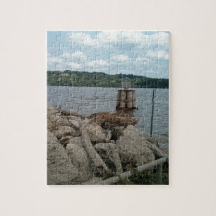 Riverwalk Dubuque Iowa Fluss Mississipi Puzzle