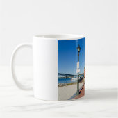 Riverwalk in Yorktown Virginia Kaffeetasse (Links)