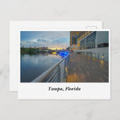 Riverwalk Tampa Florida Postkarte (Vorne/Hinten)
