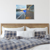 Riverwalk über Tampa Florida Leinwanddruck (Insitu (Schlafzimmer))