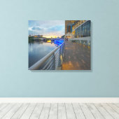 Riverwalk über Tampa Florida Leinwanddruck (Insitu (Holzboden))