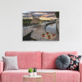 Riverwalk über Tampa Florida Leinwanddruck (Insitu (Wohnzimmer))