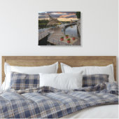 Riverwalk über Tampa Florida Leinwanddruck (Insitu (Schlafzimmer))