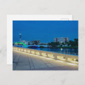 Riverwalk über Tampa Florida Postkarte (Vorne/Hinten)