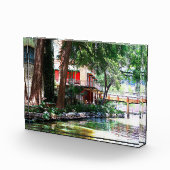 Riverwalk View Acrylblock Fotoblock (Rechts)