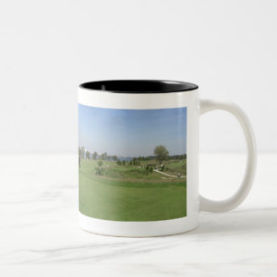 RiverWinds Golfplatz Zweifarbige Tasse