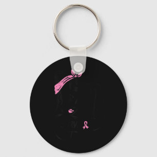 Riveter Breast Cancour Survivor Ribbon Awareness W Schlüsselanhänger