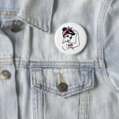 Riveter I Won Awareness Breast Cancer Survivor Wom Button (Beispiel)