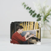 Riveter Postkarte (Stehend Vorderseite)