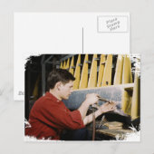 Riveter Postkarte (Vorne/Hinten)