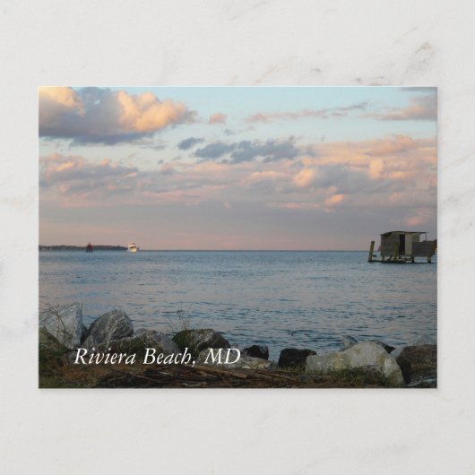 Riviera Beach, MD - POST CARD Postkarte (Vorderseite)