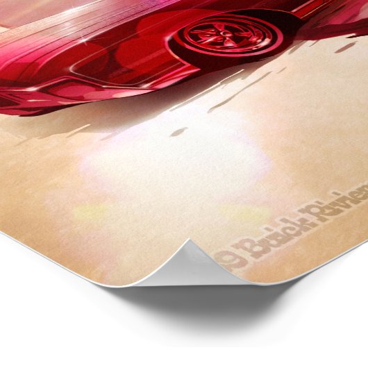 Riviera buick 1968 poster (Ecke)