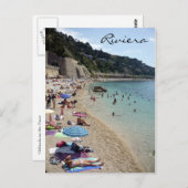 Riviera de Villefranche Postkarte (Vorne/Hinten)
