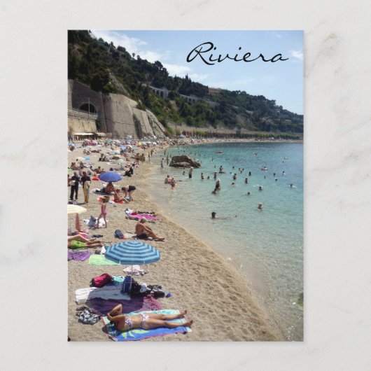Riviera de Villefranche Postkarte (Vorderseite)