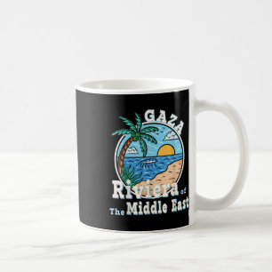 Riviera des Gazastreifens im Nahen Osten Trump Kaffeetasse