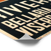 Riviera di Rimini Vintag ITALIEN Reisen Poster (Ecke)