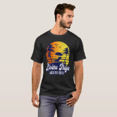 Riviera Maya 2023 Mexiko Sunset Beach Retro T-Shirt (Vorne ganz)