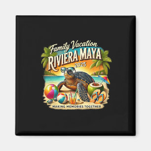 Riviera Maya 2025 Erinnerungen Magnet