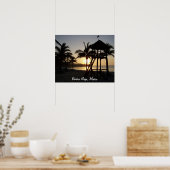 Riviera Maya Cancun Mexico Caribbean Sea Poster (Küche)