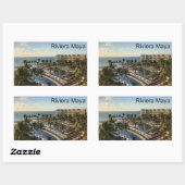 Riviera Maya Cancun Mexiko - Aufkleber für das Rec (Blatt)