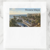 Riviera Maya Cancun Mexiko - Aufkleber für das Rec (Tasche)