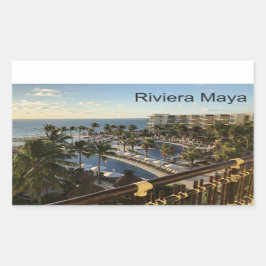 Riviera Maya Cancun Mexiko - Aufkleber für das Rec