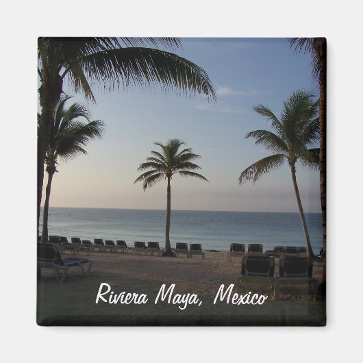 Riviera Maya Cancun Mexiko Beach Urlaub Magnet (Vorne)