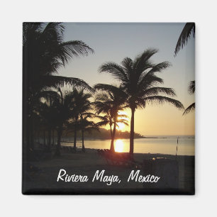 Riviera Maya Cancun Mexiko Karibikmeer-Magnet Magnet