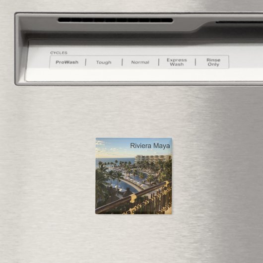 Riviera Maya Cancun Mexiko - Platz Magnet (In Situ (Geschirrspüler))