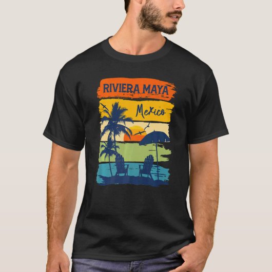 Riviera Maya Mexiko 2022 Ferienpaare Familie G T-Shirt (Vorderseite)