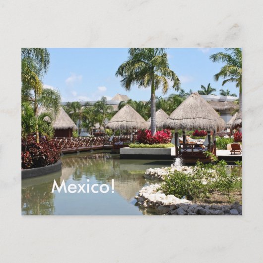 Riviera Maya, Mexiko Postkarte (Vorderseite)