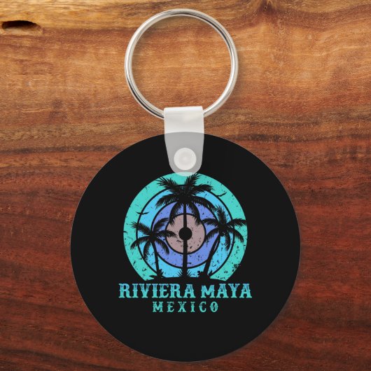 Riviera Maya Mexiko Schlüsselanhänger (Vorderseite)