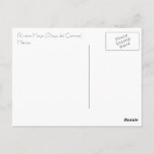 Riviera Maya (Playa del Carmen) Postkarte (Rückseite)