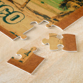 Riviera Maya Postcard Palm Tree Vintage Puzzle (Seite)