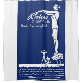 RIVIERA MOTEL DUSCHVORHANG