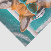 Riviera Rascal, Foxy Summer Fun Tissue Paper Seidenpapier (Ausschnitt)