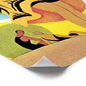 Riviera Strände ~ Cannes Poster (Ecke)