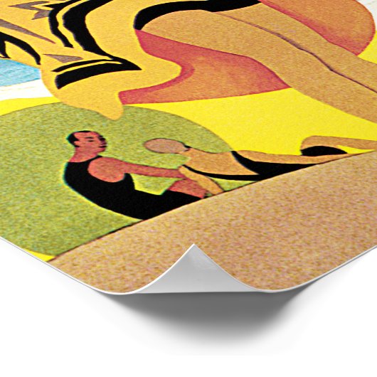 Riviera Strände ~ Monterosso Poster (Ecke)