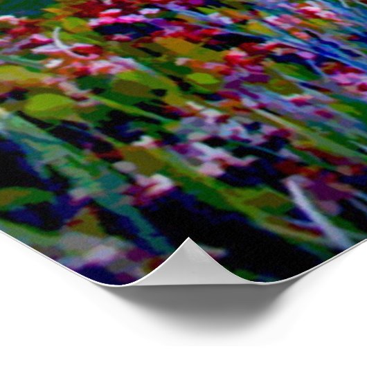 Riviera von Laguna Poster (Ecke)