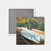 Rivière Jacques-Cartier | Rabaskas Dock Magnet (Vorderseite/Rückseite)