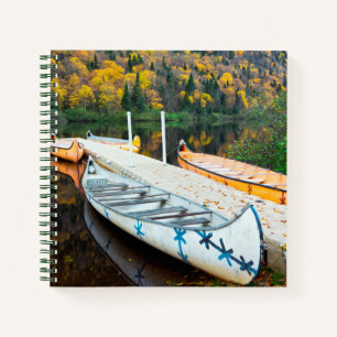 Rivière Jacques-Cartier Rabaskas Dock Notizblock