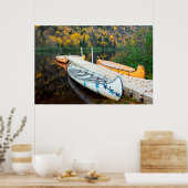 Rivière Jacques-Cartier | Rabaskas Dock Poster (Küche)