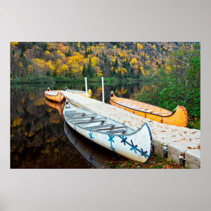 Rivière Jacques-Cartier   Rabaskas Dock Poster