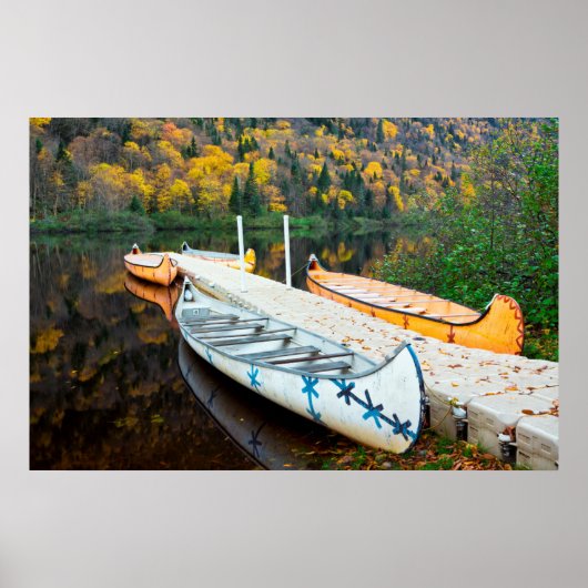 Rivière Jacques-Cartier | Rabaskas Dock Poster (Vorne)