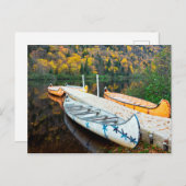 Rivière Jacques-Cartier | Rabaskas Dock Postkarte (Vorne/Hinten)