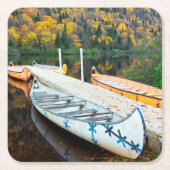 Rivière Jacques-Cartier | Rabaskas Dock Rechteckiger Pappuntersetzer (Vorderseite)