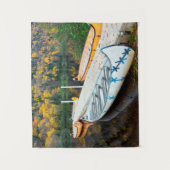 Rivière Jacques-Cartier | Rabaskas Dock Wandteppich (Vorderseite)